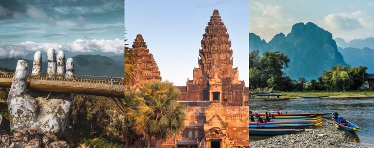 Vietnam, Cambodia & Laos  Tour Packages